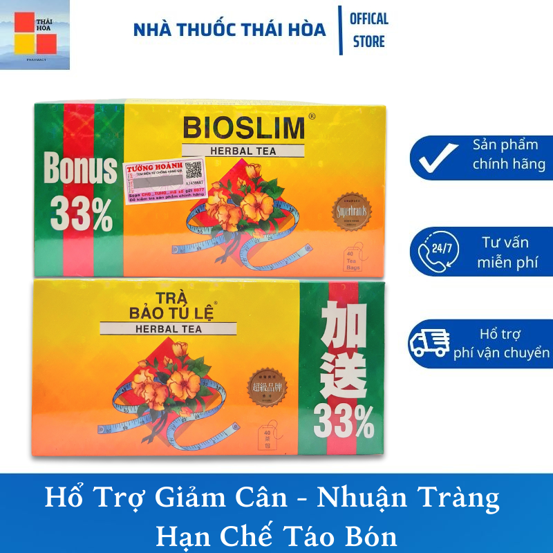 TRÀ GIẢM CÂN BIOSLIM (BẢO TÚ LỆ )