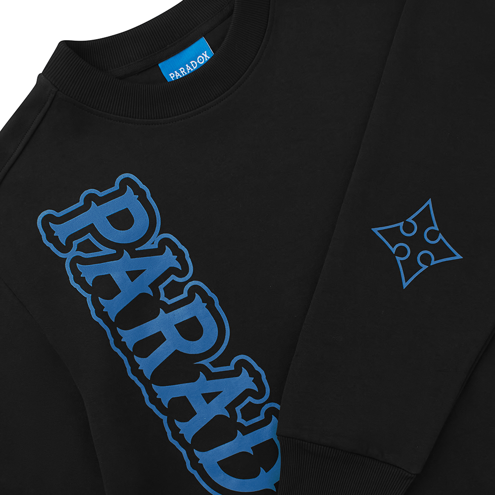 Áo sweater - Áo nỉ tay dài Paradox Vertical Embossing