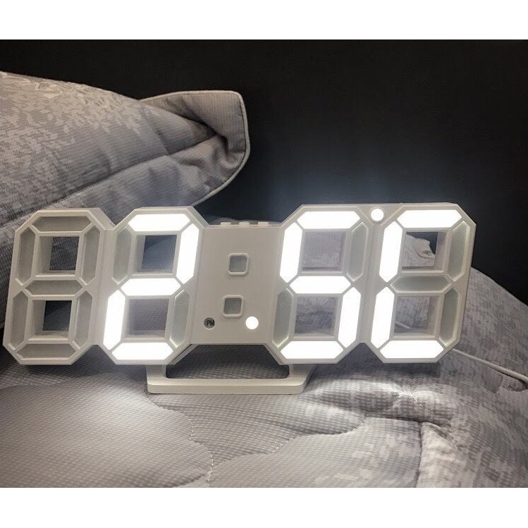 [HCM]Đồng hồ LED treo tường 3D phong cách Hàn Quốc