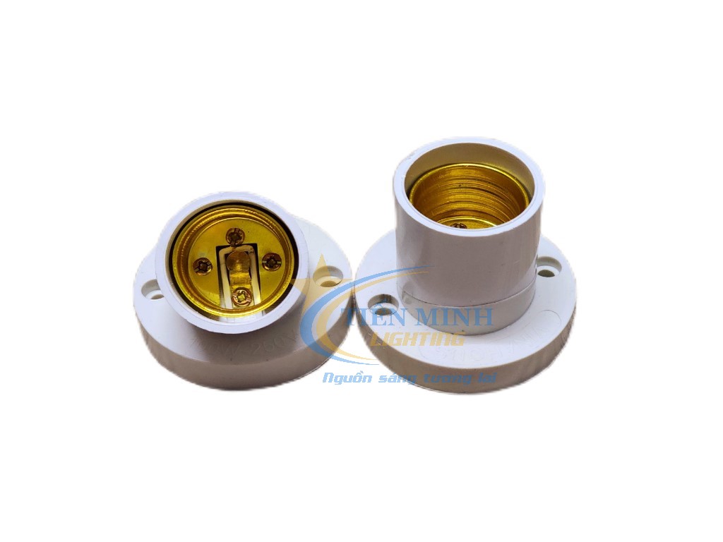 Đui đèn đa năng E27, xoay 180 độ,