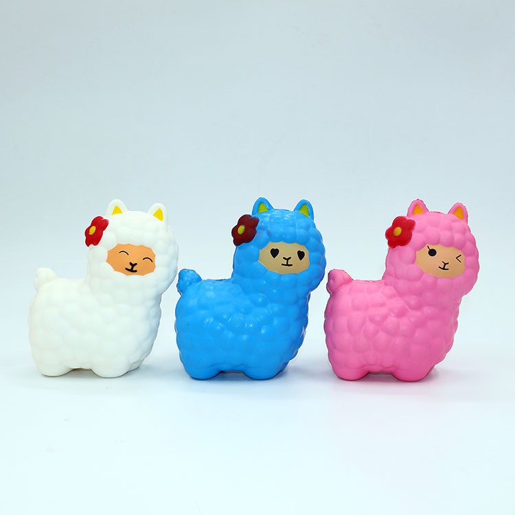 (5 màu) Squishy Cừu Alpaca Chính hãng
