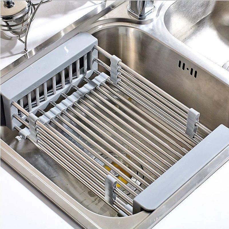 ⛔GIADUNGHOALONG⛔ Gác chậu rửa bát thu gọn (LOẠI INOX)