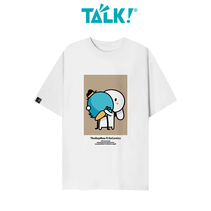 Áo thun  unisex Thỏ Én Bro - TALK!