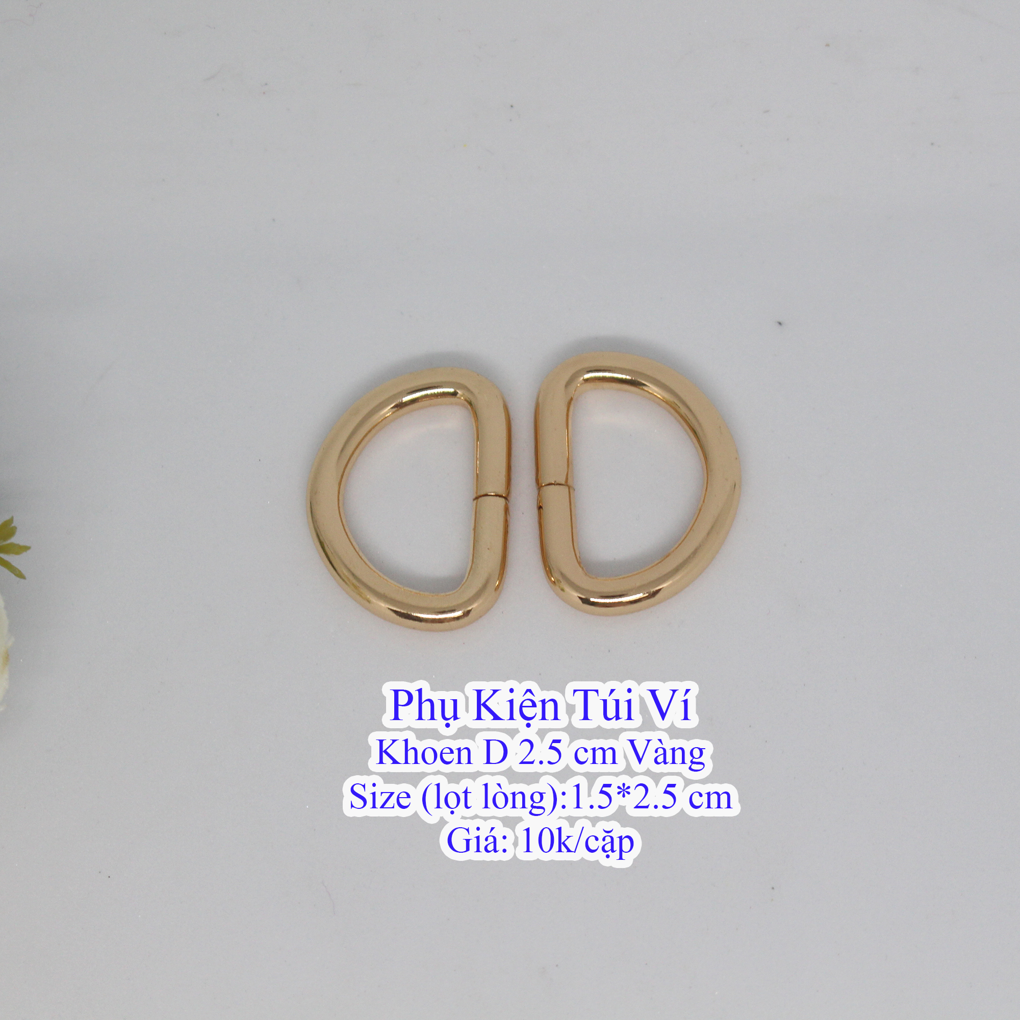 Khoen D 2.5cm (15k/cặp)