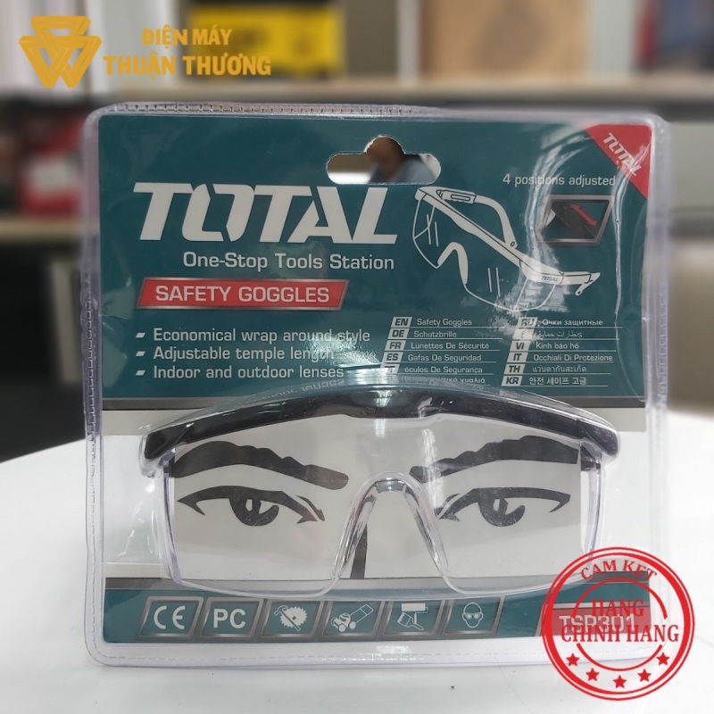 Giá bán Mắt Kính Bảo Hộ Total TSP301