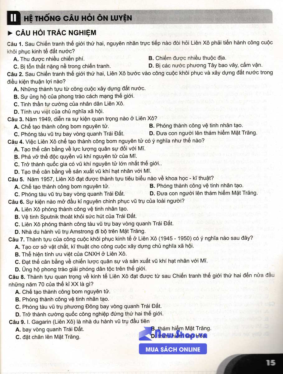 BÍ QUYẾT CHINH PHỤC ĐIỂM CAO LỊCH SỬ 9