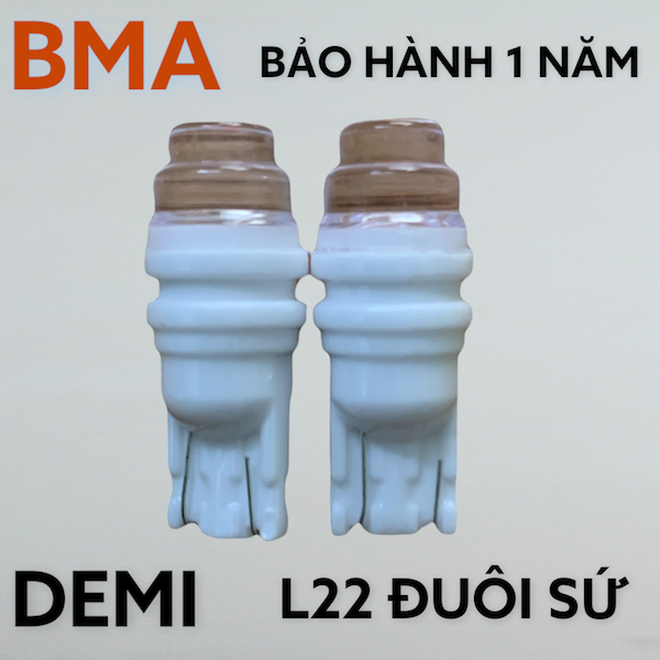 Đèn pha led BMA-H4C-BICAUVT cos vàng pha trắng chính hãng siêu sáng bảo hành 1 năm gắn pha xe máy Thanh Khang