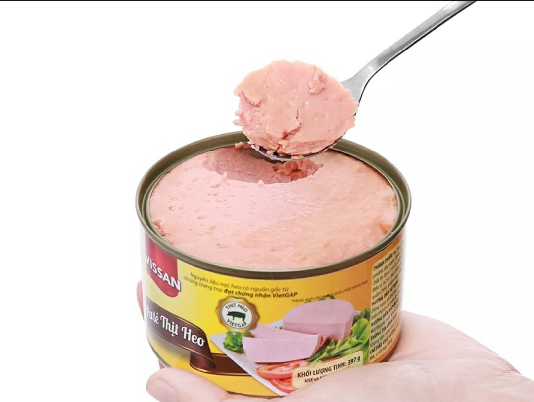 Pate thịt heo Vissan 397g