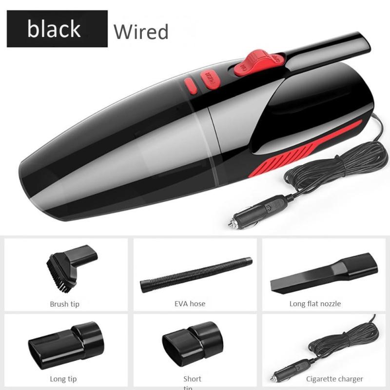 Máy hút bụi mini cầm tay cao cấp 120W có dây dùng điện 12V