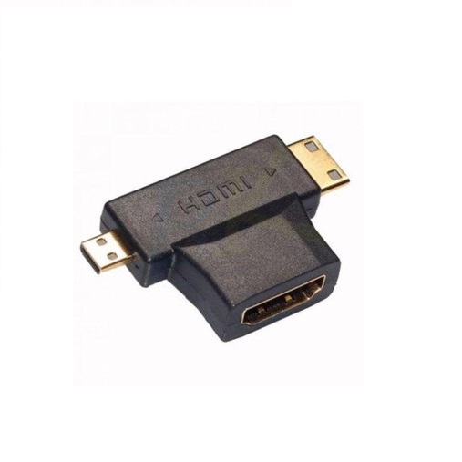 Đầu Chuyển Mini / Micro HDMI to HDMI 3in1