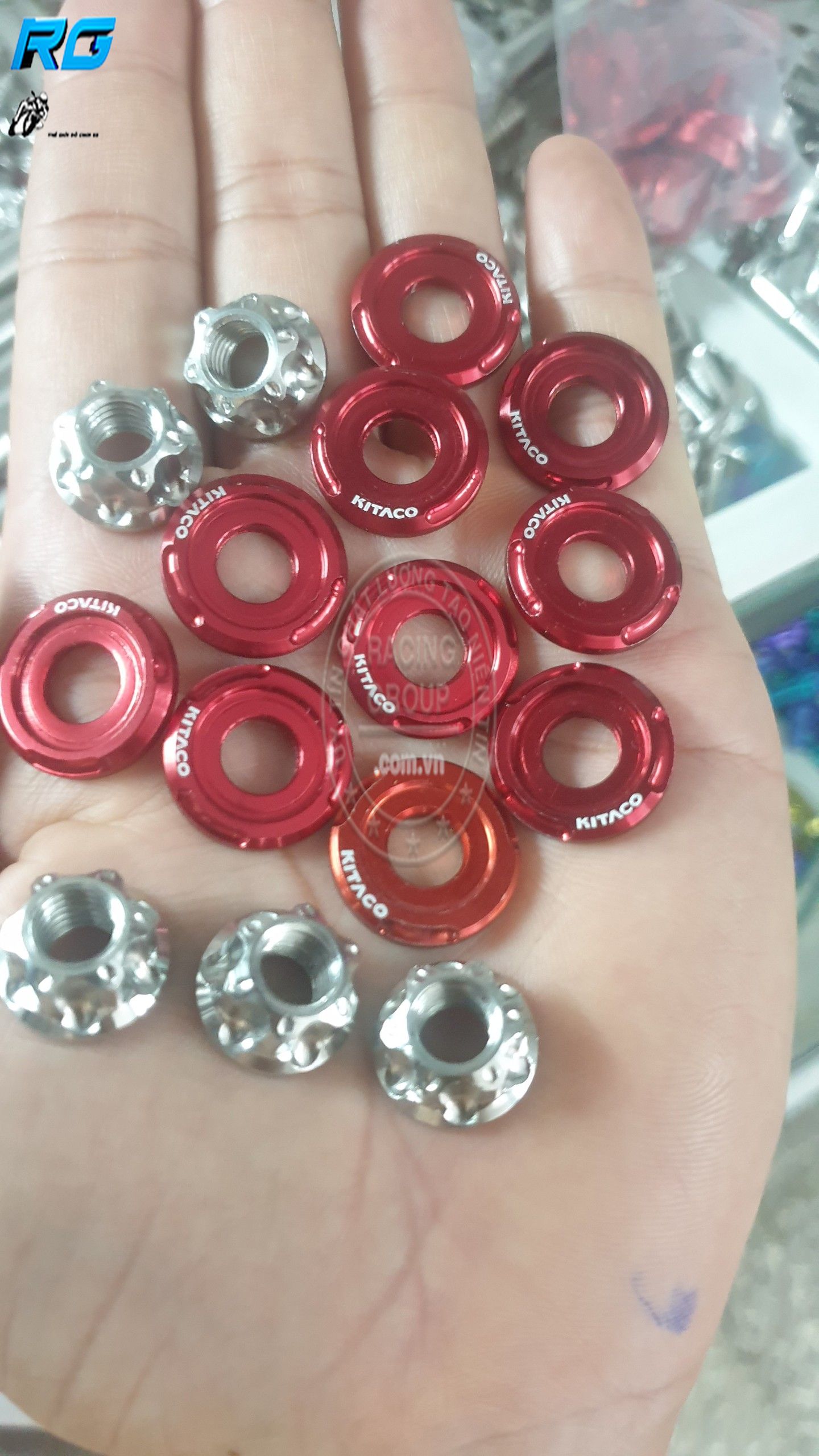 Combo 1 Tán Và 1 Long Đền Size 6ly Và 8ly