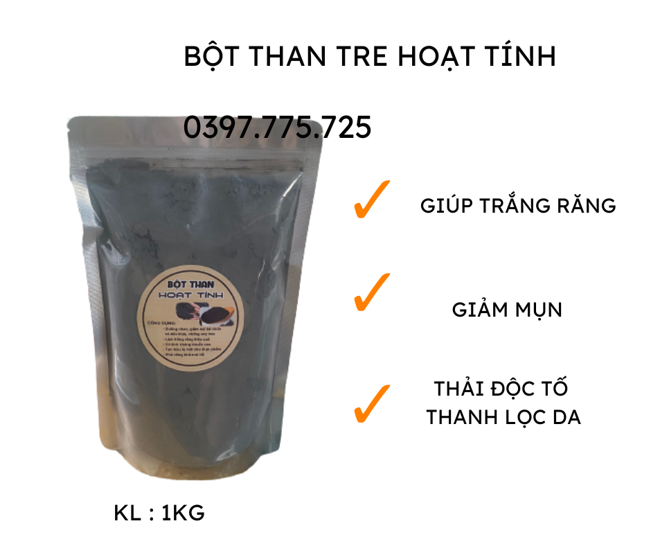 1kg bột than hoạt tính