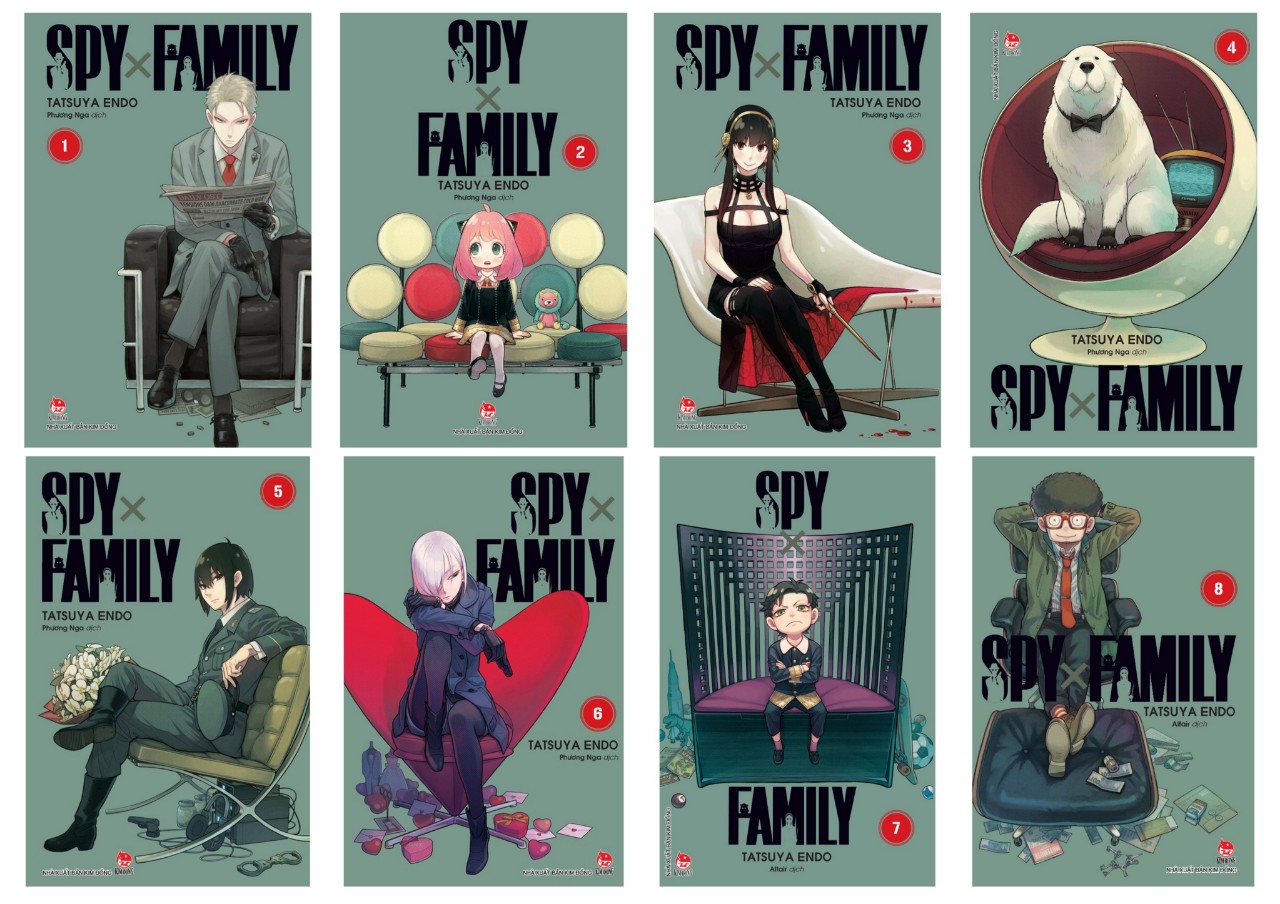 Spy x family ( combo tập 1 - 8 )