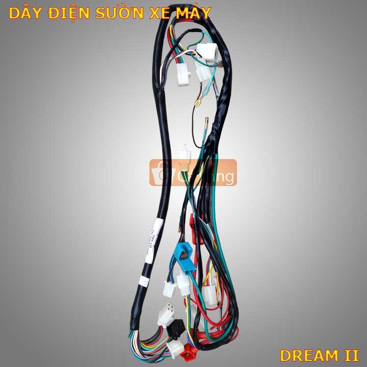 Dây điện sườn xe máy Dream-II chất lượng cao HQT