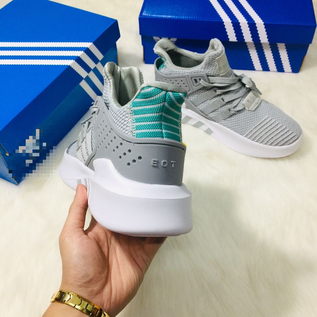 [FULL BOX] Giày Thể Thao EQT Xám Xanh Nam Nữ