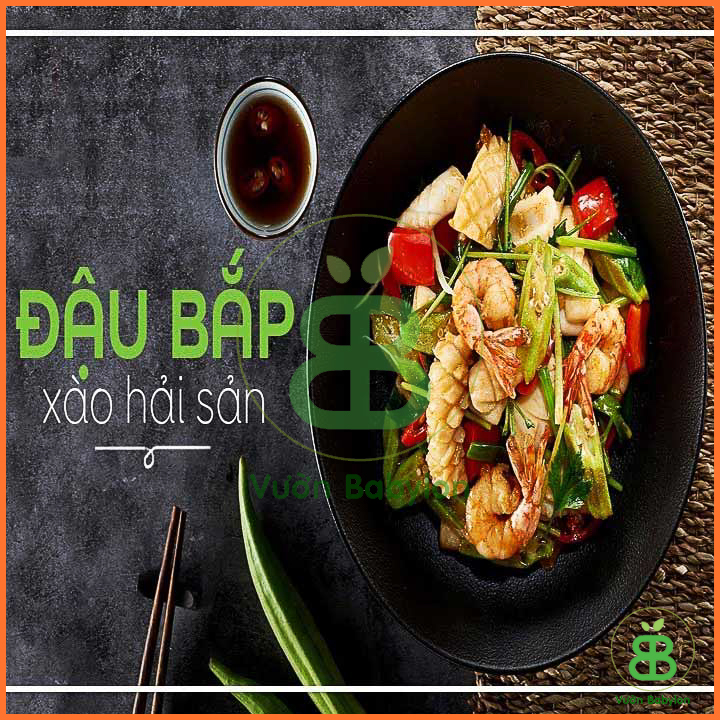 20Gr Hạt Giống Đậu Bắp Xanh Cao sản