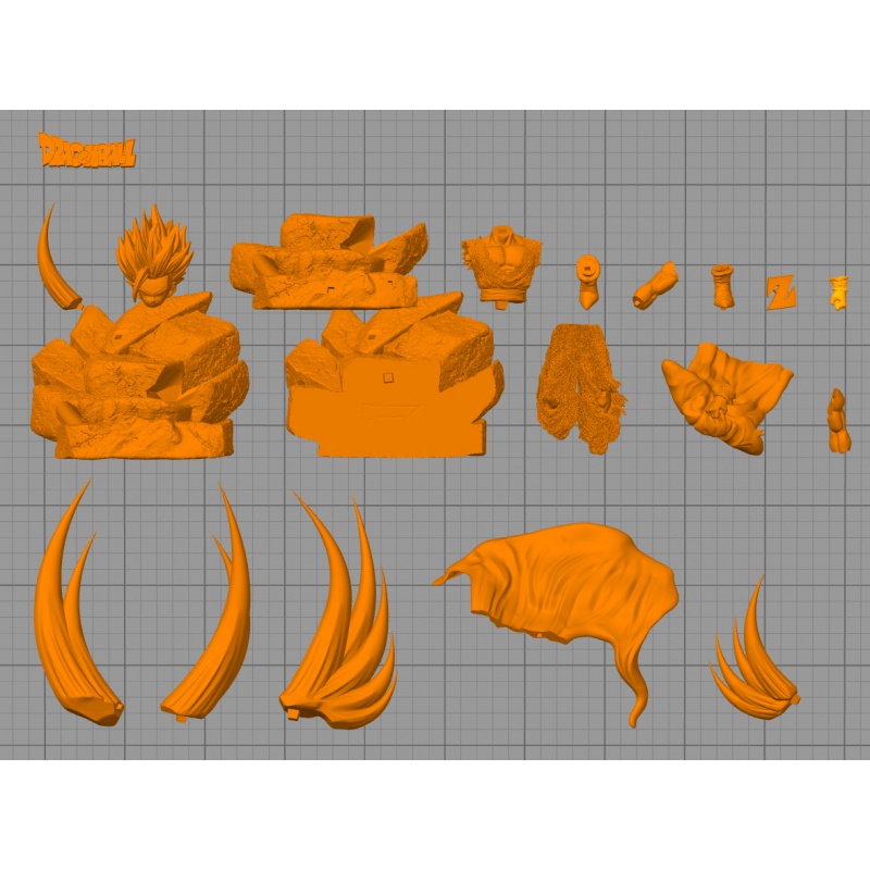 File in 3D GOHAN SSJ 2 - Dragon Ball