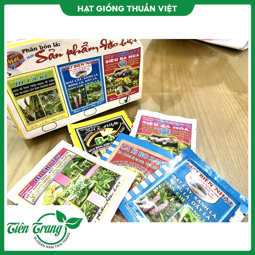 [10ml/10g] Phân bón lá hỗn hợp NPK dạng gói nhỏ