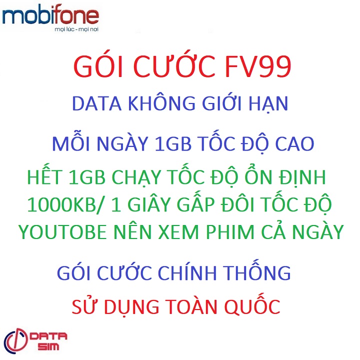 [HCM]Sim 4G mobifone tỷ GB có sẵn 2 tháng sử dụng