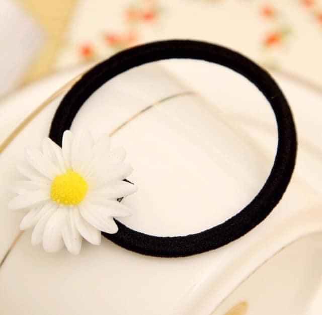 Set 5 Dây thun cột tóc hoa cúc