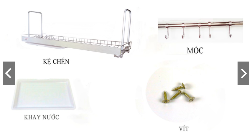Kệ chén inox ALC(E)