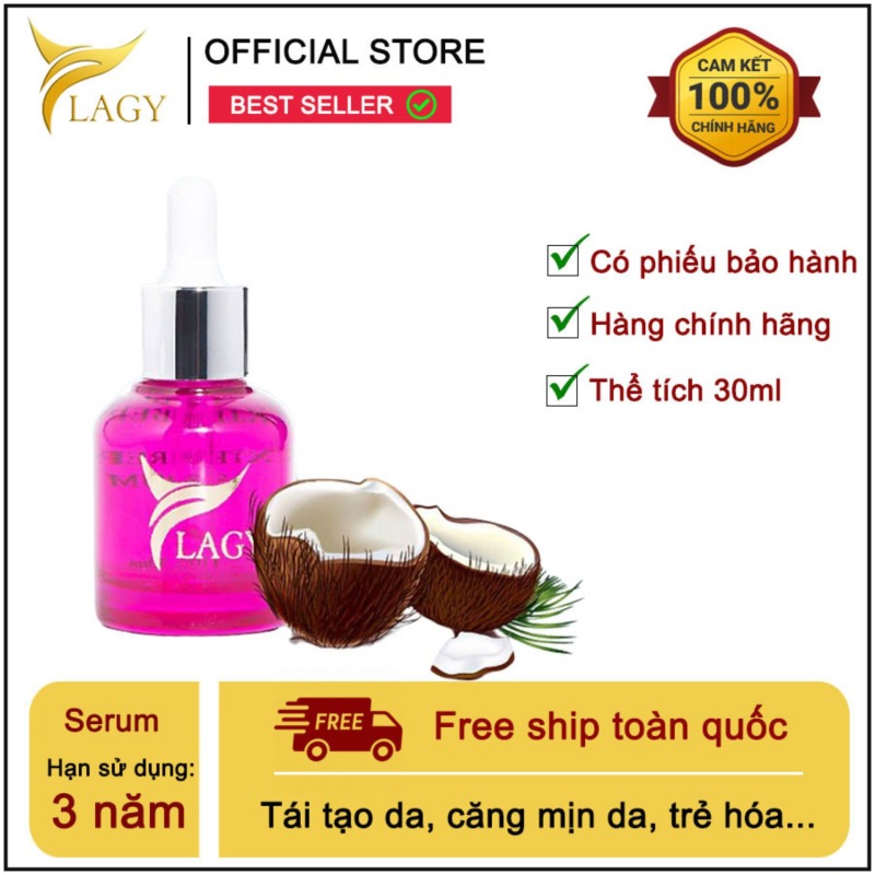 Serum Tảo non YLAGY làm mịn da, phục hồi, trắng da, mờ sạm