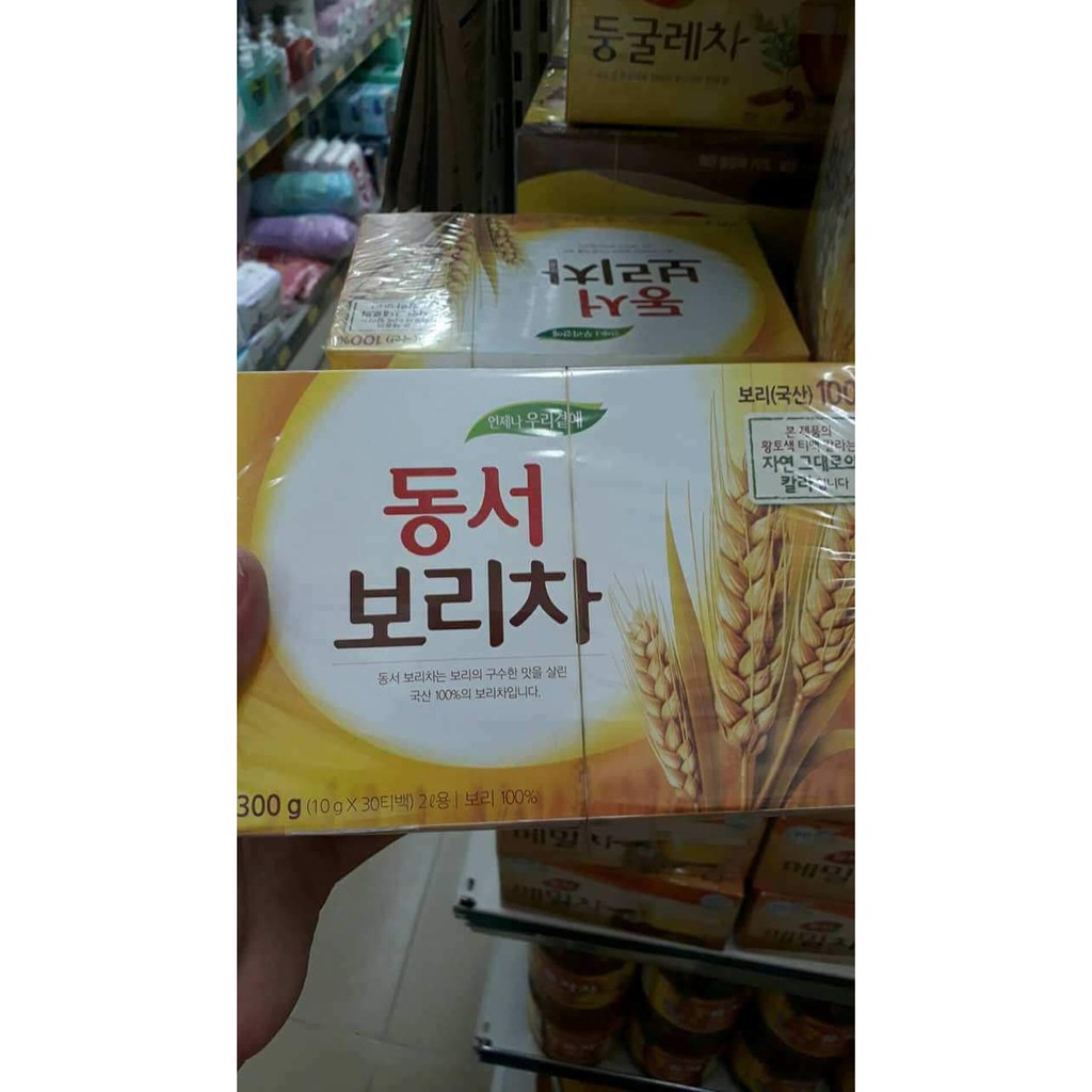 [KoreanMart] HỘP TRÀ LÚA MẠCH HÀN QuỐC 300G