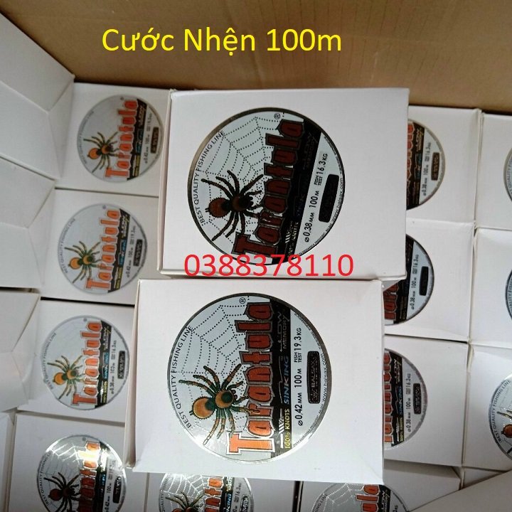 Dây Cước Nhện Câu Cá Tarantula 100m Chuyên Dùng Câu Lục, Lăng Xê, Câu Đài, Đơn Cao Cấp