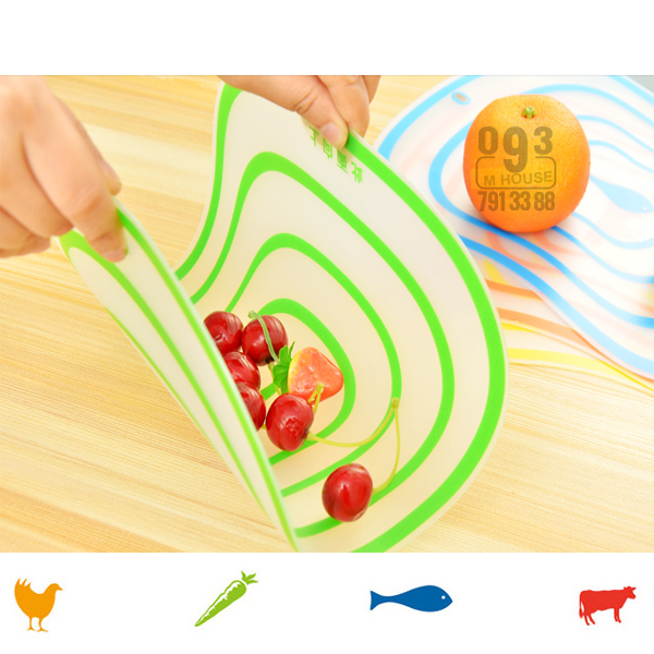 Combo 3 Flexible plastic cutting board ,Extra Flexible Thick Plastic Kitchen Cutting Board Mats