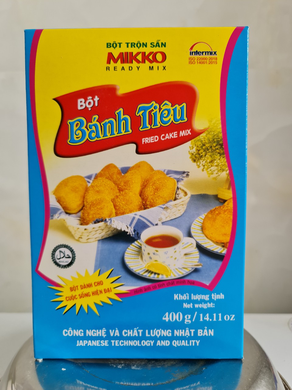 [Hộp 400g] BỘT BÁNH TIÊU [VN] MIKKO Fried Cake Mix (halal)