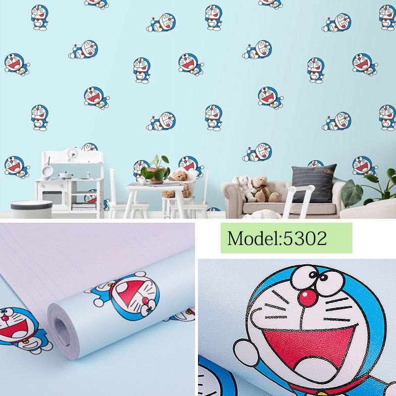 10M GIẤY DÁN TƯỜNG ĐÔ-RÊ-MON KHỔ 45CM