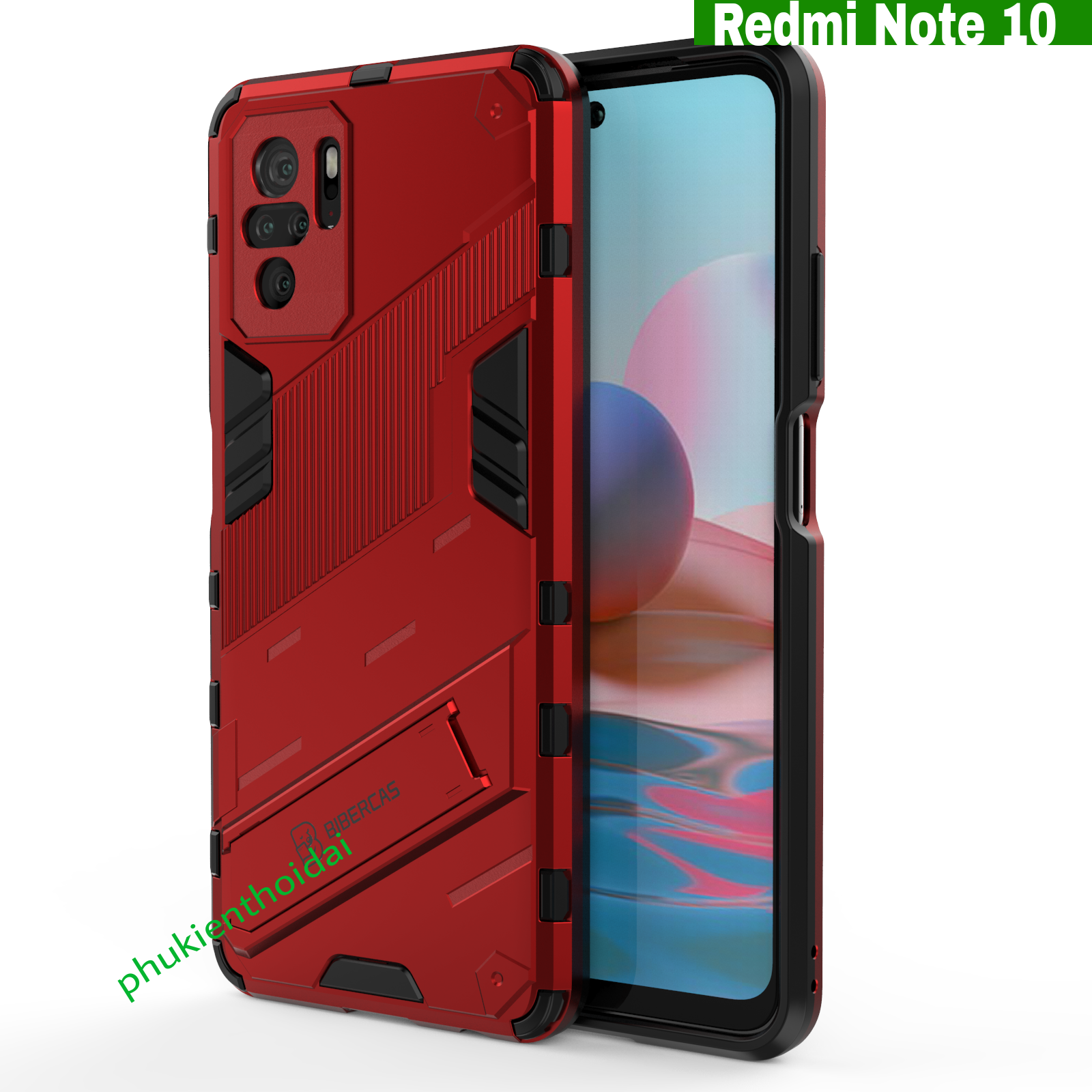 ỐP LƯNG REDMI NOTE 10 / NOTE 10S IRON MAN VER 2 CHỐNG SỐC THỜI TRANG CAO CẤP