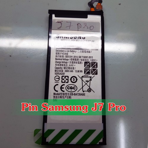 Thay pin zin Samsung Galaxy J7 Pro xịn
