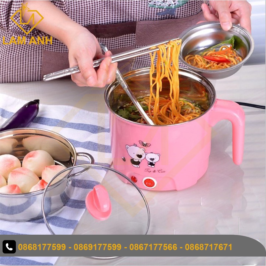NỒI LẨU ĐIỆN MINI 18CM TMARK (CA MÌ)