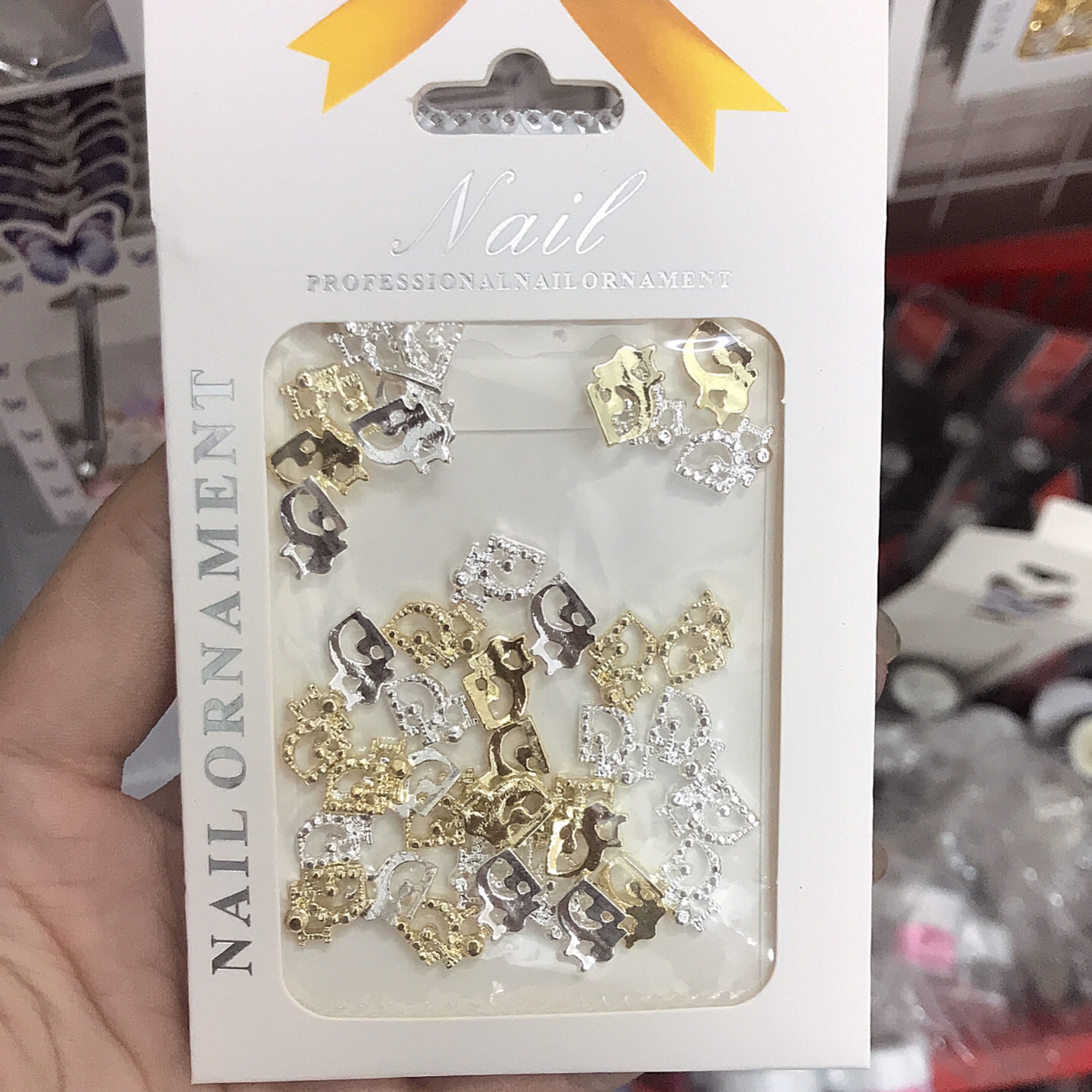 Charm Kim Loại Đính Móng Trang Trí Nail 2
