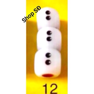 Xí ngầu 12 ly - 3 viên