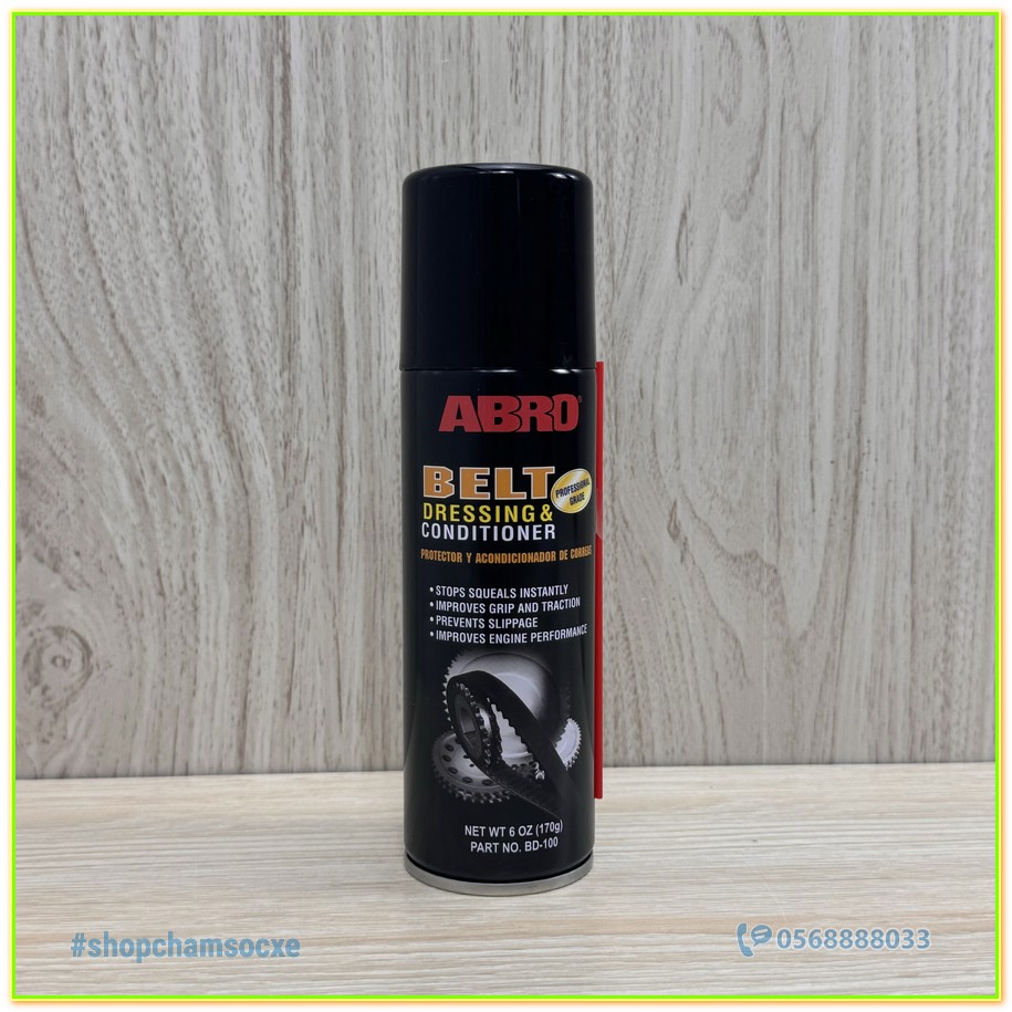 Bảo dưỡng dây curoa Abro Belt Dressing & Conditioner 170g