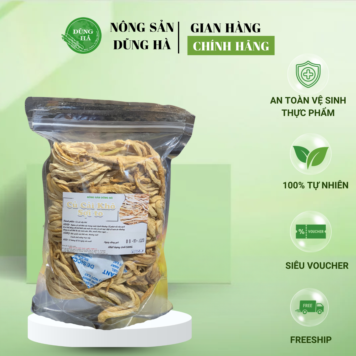 Củ Cải Sấy Khô Sợi To - Sợi Nhỏ-  Ngon - Sạch  Hàng Chuẩn Công Ty Cam Kết Chất Lượng