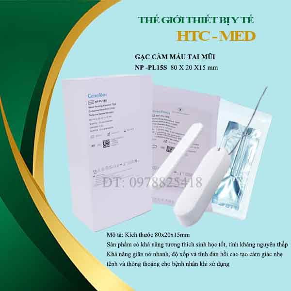 Gạc cầm máu/Meorosel/ mũi,tai