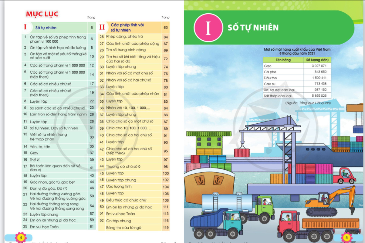 Toán lớp 4 tập 1 - Cánh Diều