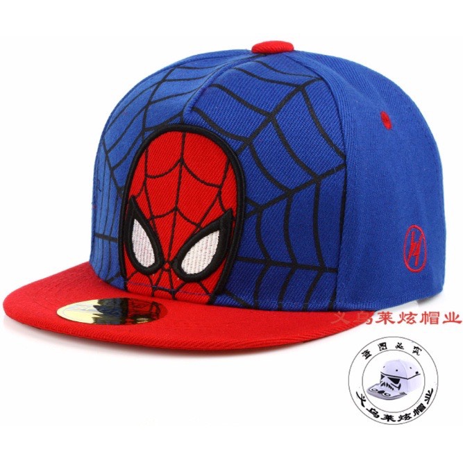 Mũ lưỡi trai siêu nhân cho bé , nón kết trẻ em siêu nhân spiderman 3d cho bé