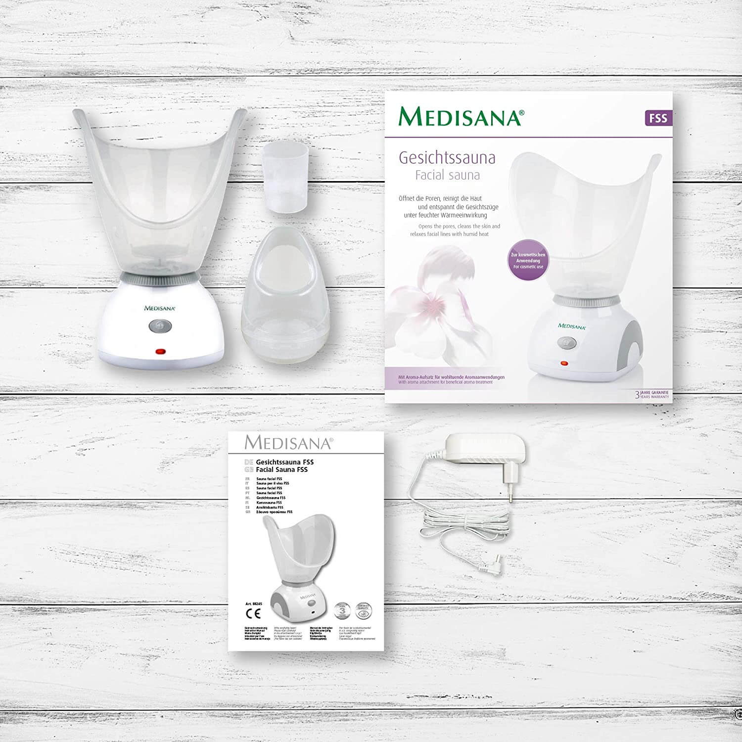 Máy xông mặt Medisana FSS