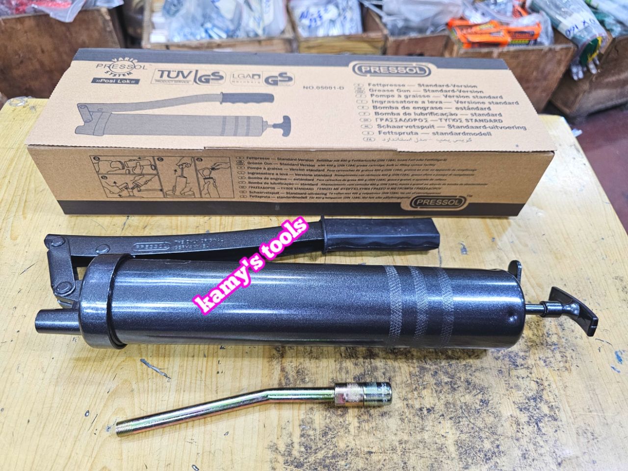 Espresso 500cc manual fat pump (grease pump, grease pump handle)