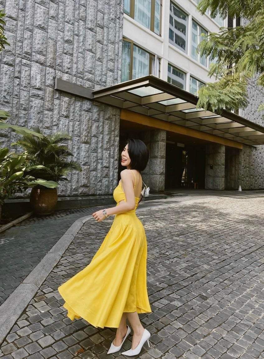[HCM-Voucher 50k Freeship Max] Đầm Maxi Đi Biển 2 Dây Khoét Eo PNT SHOP