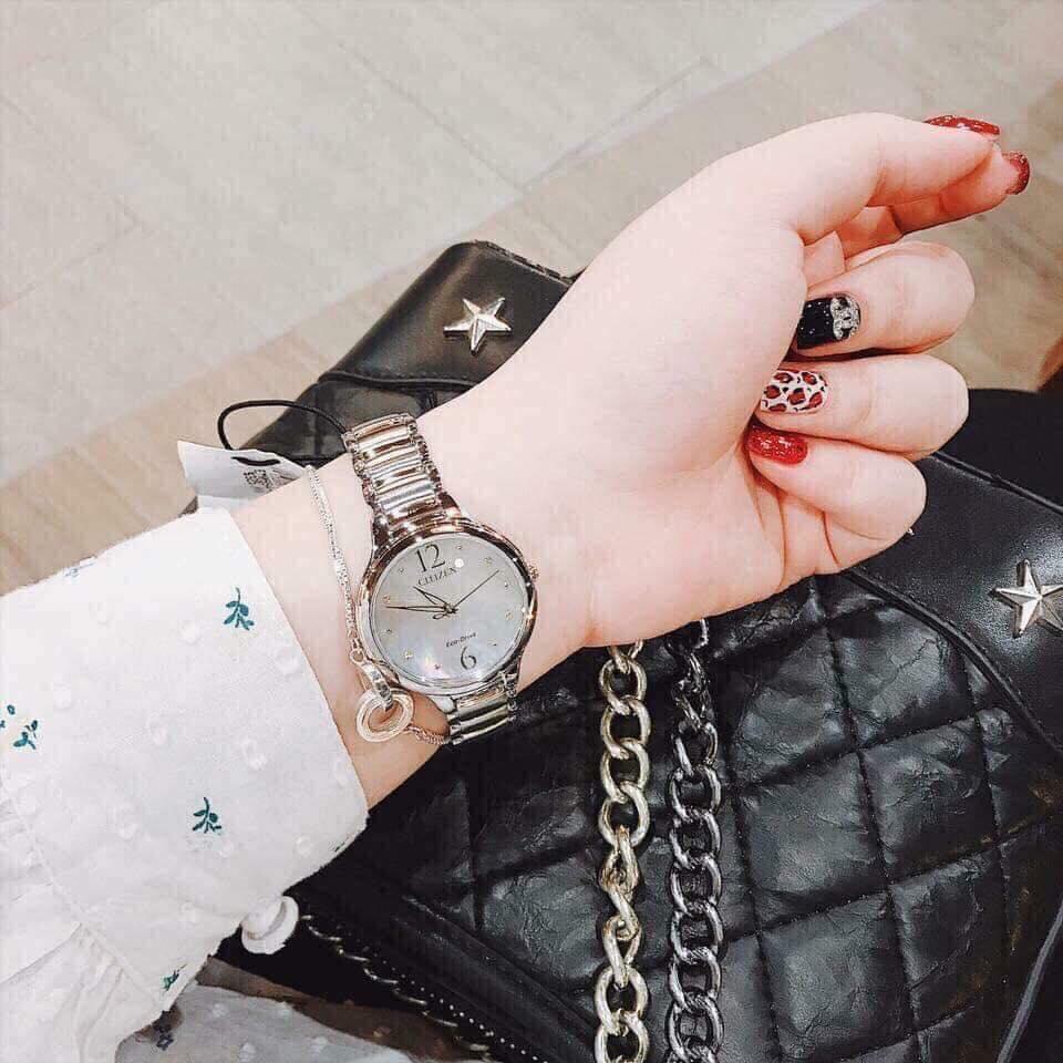 ĐỒNG HỒ NỮ CITIZEN ECO EM0550-59D