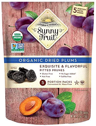 [Hoàn Tiền 15%]Mận khô hữu cơ Sunny fruit organic plum 150g