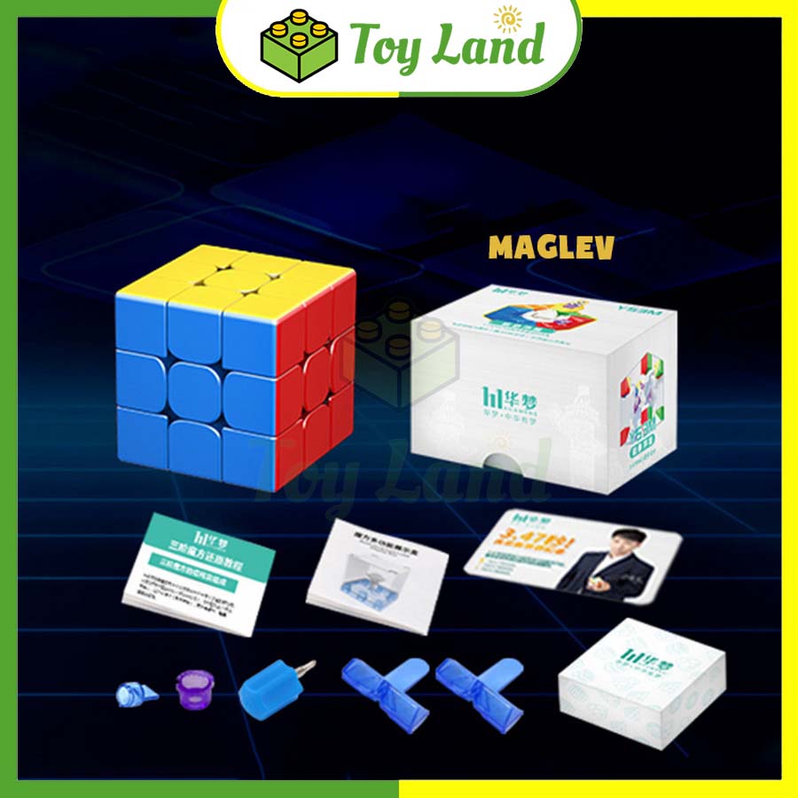 Rubik 3x3 moyu huameng ys3m 2023 magnetic maglev ball core rubic nam châm 3 tầng stickerless 3x3x3 đồ chơi trí tuệ