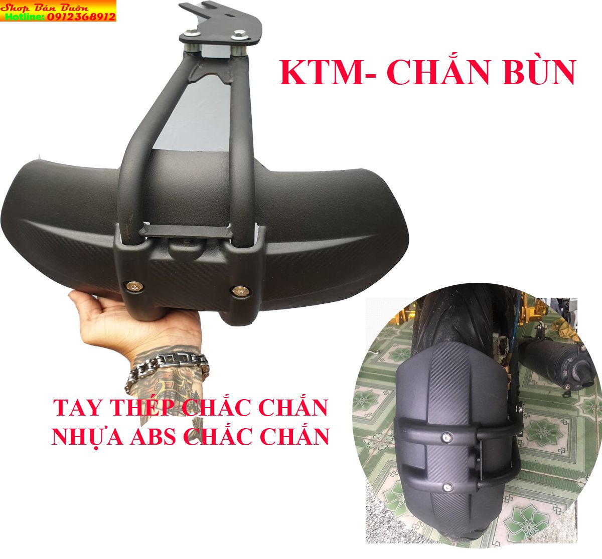 CHẮN BÙN KTM CHO EXCITER 150/WINNER 150