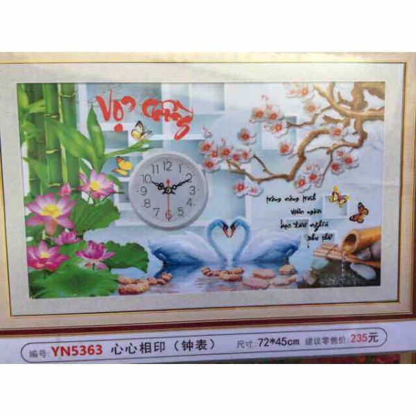 [HCM]72*45 TRANH ĐÁ VỢ CHỒNG YN5363 CHƯA ĐÍNH