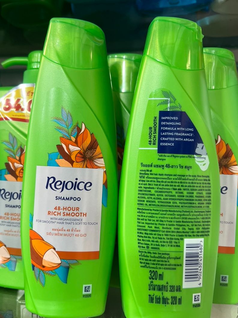 Dầu gội rejoice siêu mượt 320gr